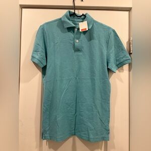Joe Fresh Teal Short-Sleeve Polo Shirt